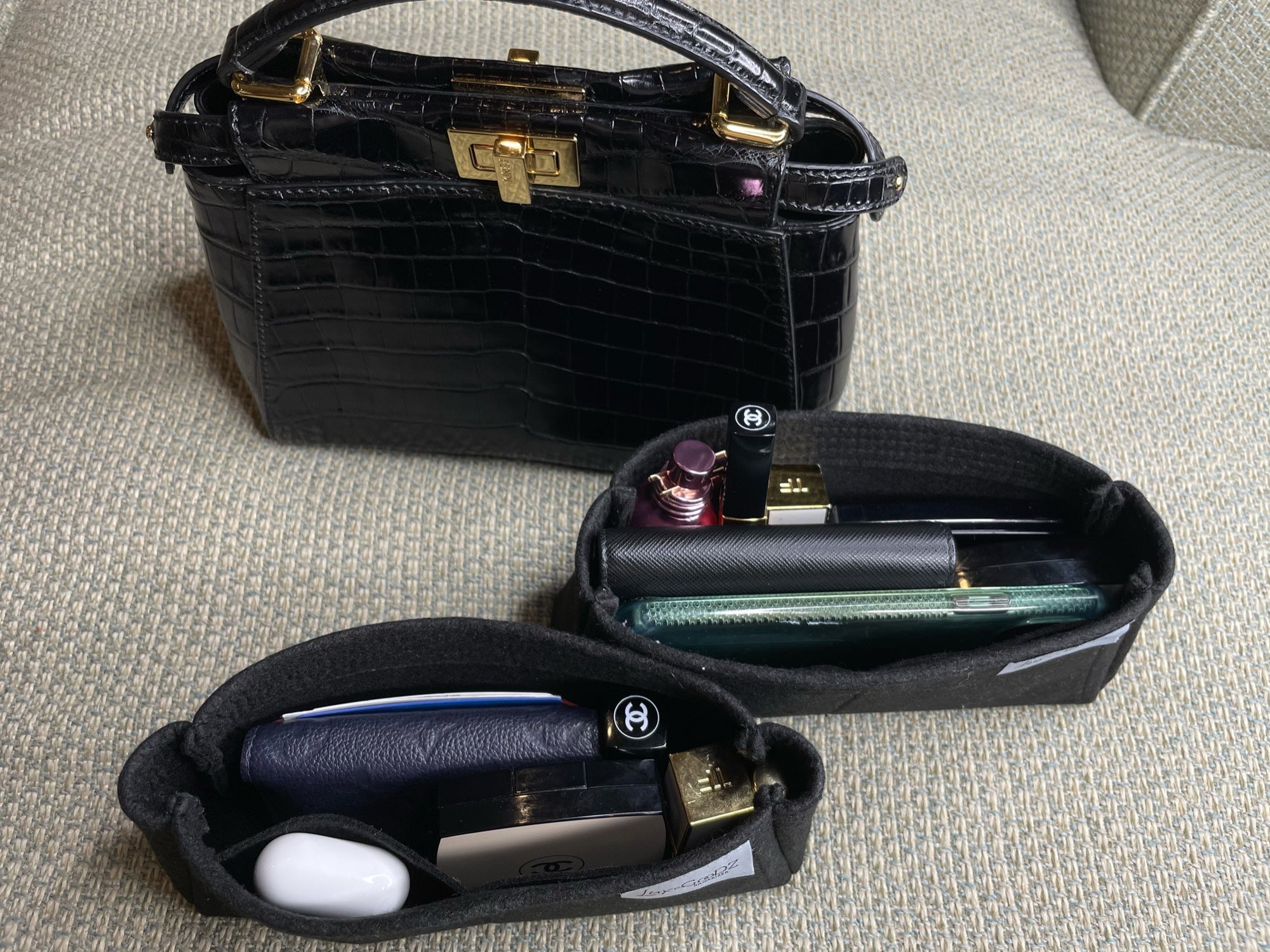 Fendi Peekaboo Mini Organizer